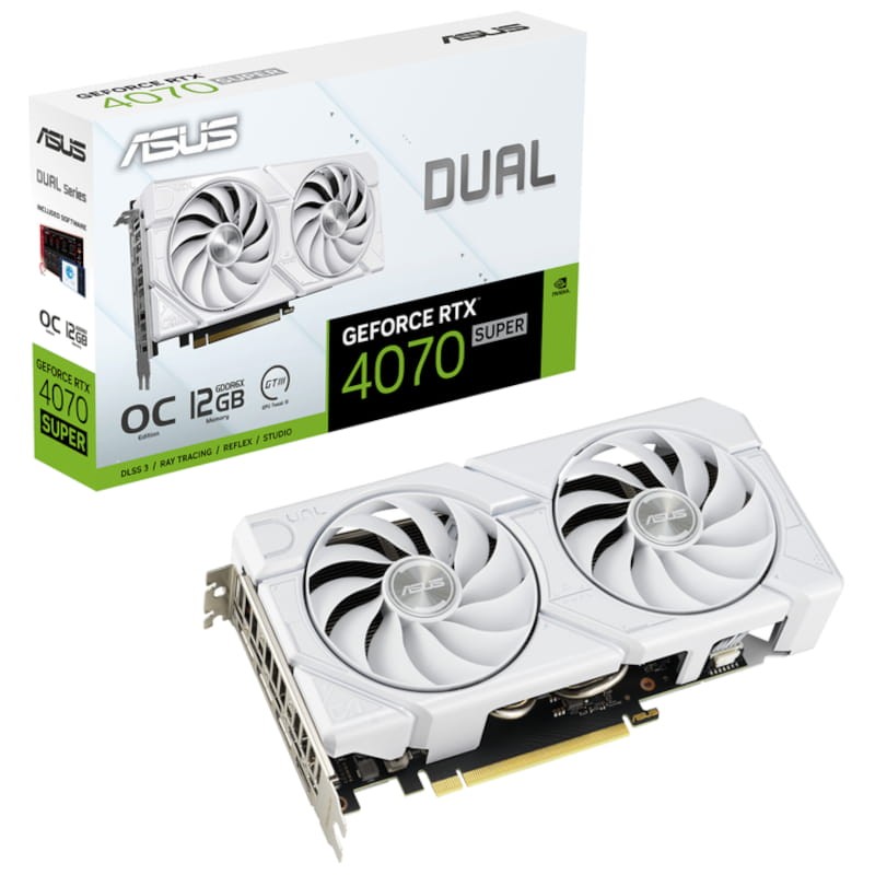 ASUS Dual NVIDIA GeForce RTX 4070 Super 12 GB GDDR6X - Item