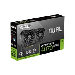 ASUS Dual RTX4070S EVO NVIDIA 12 GB GDDR6X - Image du boîtier de la carte graphique