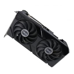 ASUS Dual RTX4070S EVO NVIDIA 12 GB GDDR6X - Carte graphique frontale diagonale