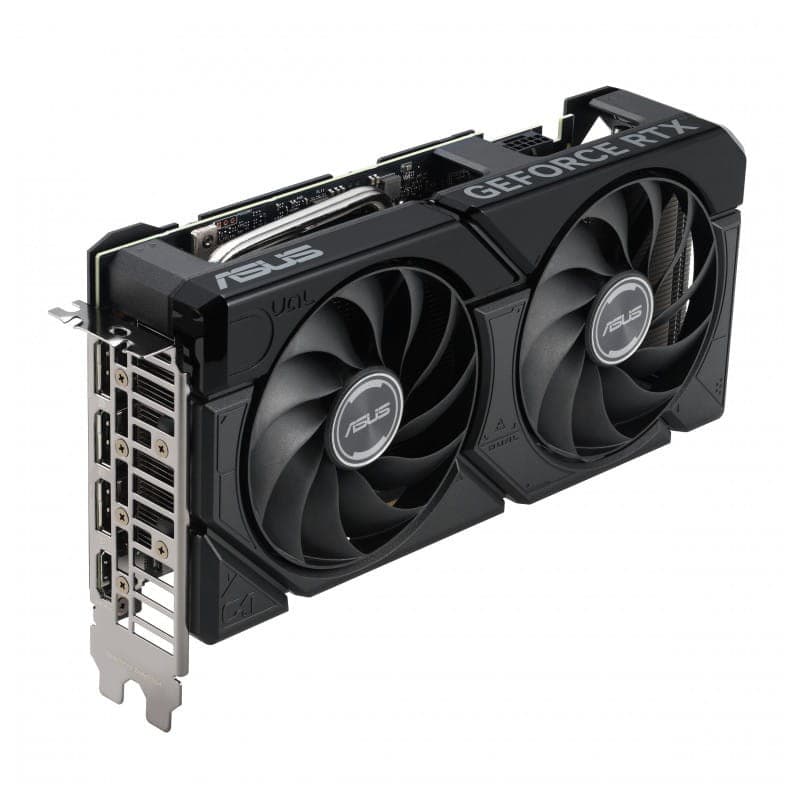 ASUS Dual RTX4070S EVO NVIDIA 12 GB GDDR6X - Image du profil latéral de la carte graphique