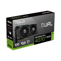 ASUS Dual RTX4070TIS 16 GB GDDR6X - Image du boîtier de la carte graphique
