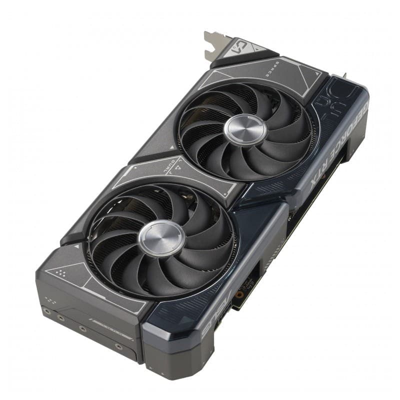 ASUS Dual RTX4070TIS 16 GB GDDR6X - Image latérale de la carte graphique