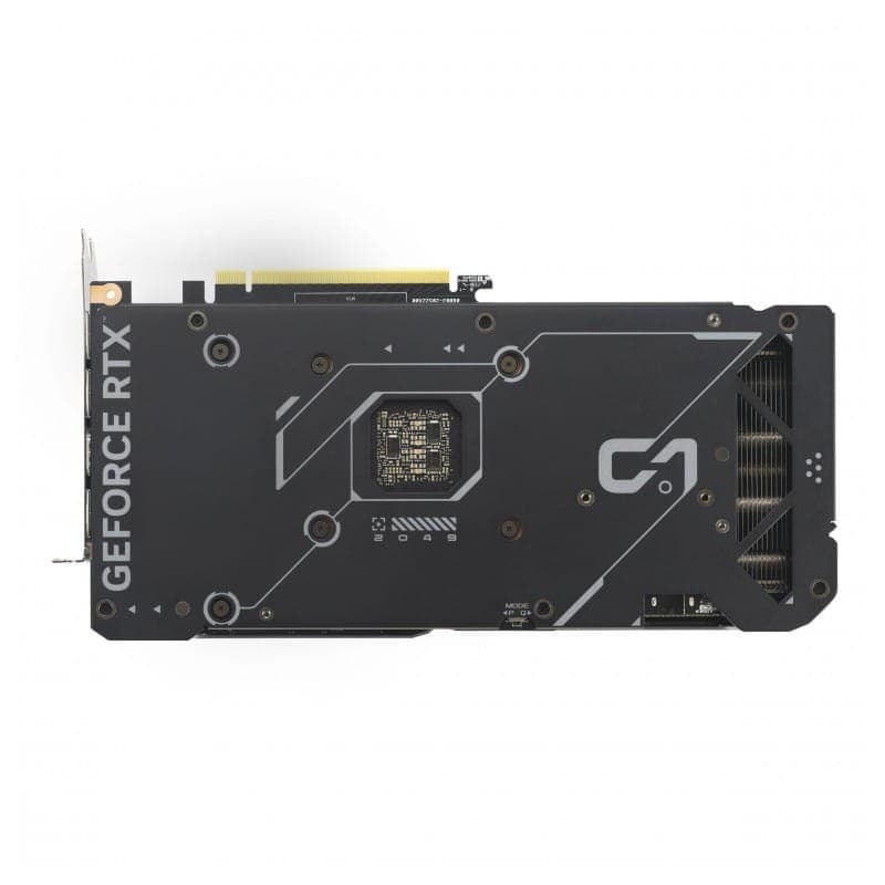 Carte graphique ASUS Dual RTX4070TIS 16 Go GDDR6X - Rear Side Rear 