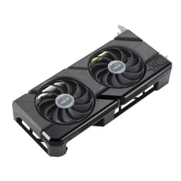 ASUS Dual RX7700XT 12 GB GDDR6 - Tarjeta gráfica imagen tumbada