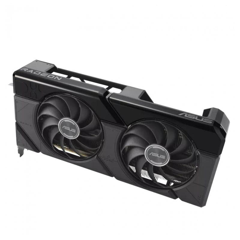 ASUS Dual RX7700XT 12 GB GDDR6 - Tarjeta gráfica imagen ventiladores