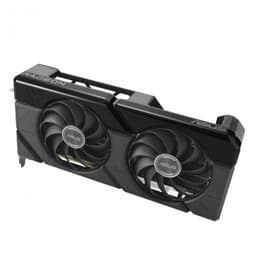 ASUS Dual RX7700XT 12 GB GDDR6 - Tarjeta gráfica imagen ventiladores