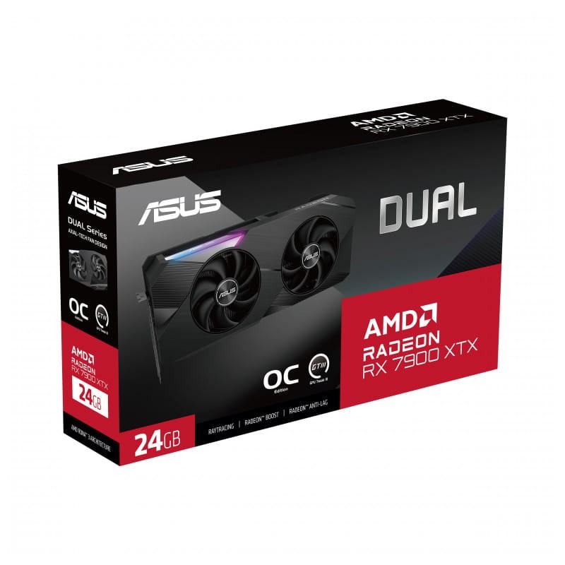 ASUS Dual RX7900XTX AMD Radeon 24 GB GDDR6 - Tarjeta gráfica - Ítem10