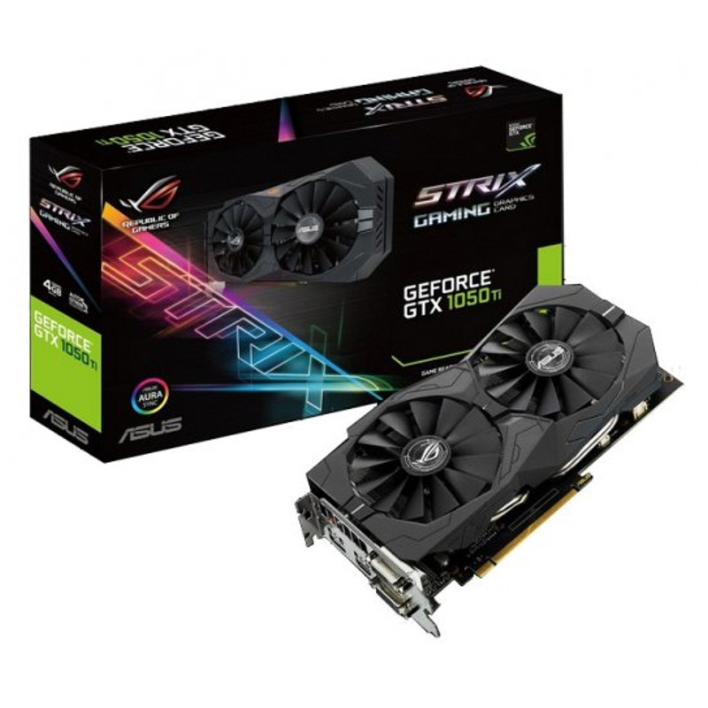 ASUS GeForce STRIX GTX 1050 TI 4GB GDDR5