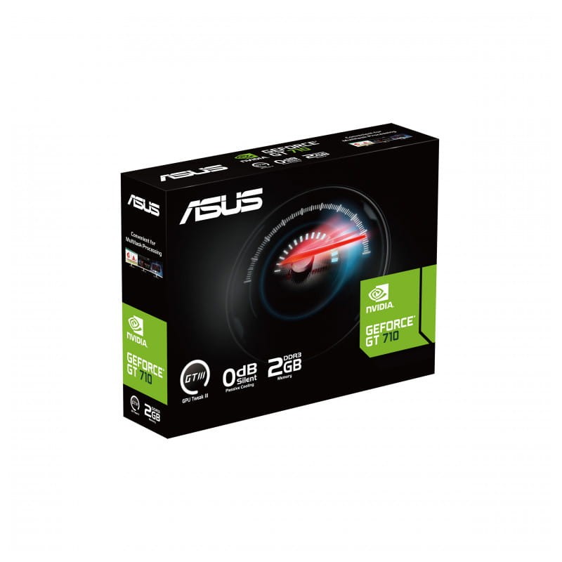 ASUS GT710-SL-2GD3-BRK-EVO NVIDIA GeForce GT 710 2 GB GDDR3 Negro – Tarjeta Gráfica - Ítem4