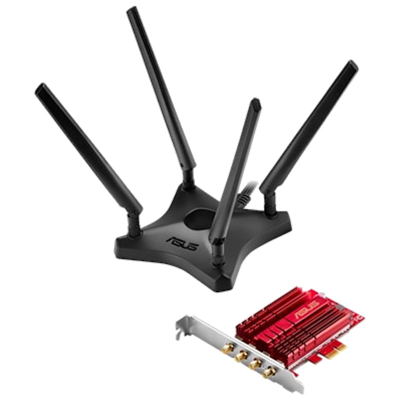 Asus PCE-AC88 Tarjeta de Red WiFi PCI-E AC3100 - Ítem