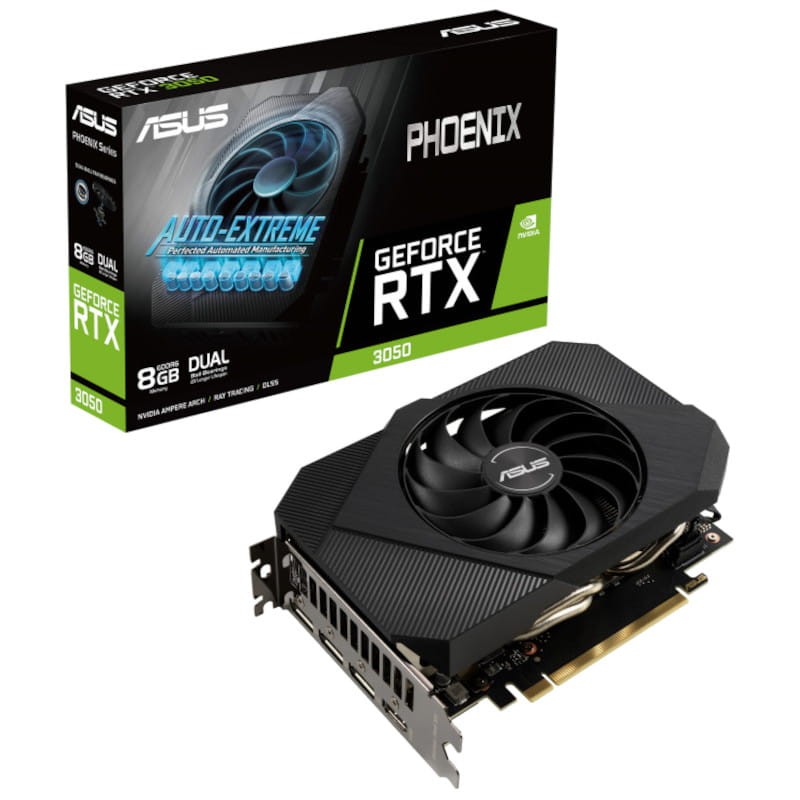 ASUS Phoenix GeForce RTX 3050 NVIDIA 8 GB GDDR6 - Grafics Card