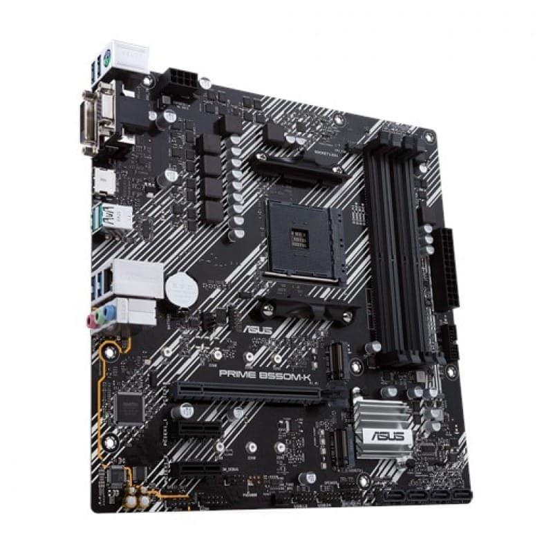 ASUS PRIME B550M-K AMD micro ATX - Motherboard, Poderoso 