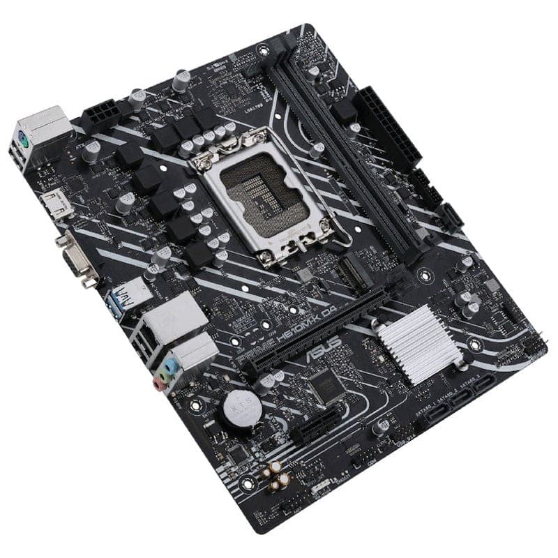 Plaque base Asus Prime H610M-K LGA 1700 - Adaptable