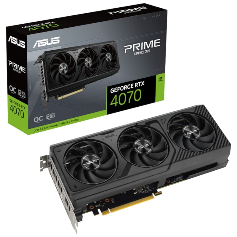 ASUS Prime NVIDIA GeForce RTX 4070 OC 12 GB GDDR6X - Ítem