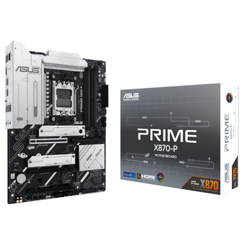 ASUS PRIME X870-P AMD X870 Zócalo AM5 ATX - Placa base - Ítem