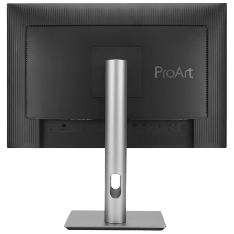 ASUS ProArt PA248CRV 24.1 WUXGA IPS Preto/Prata - Vista traseira do monitor do PC