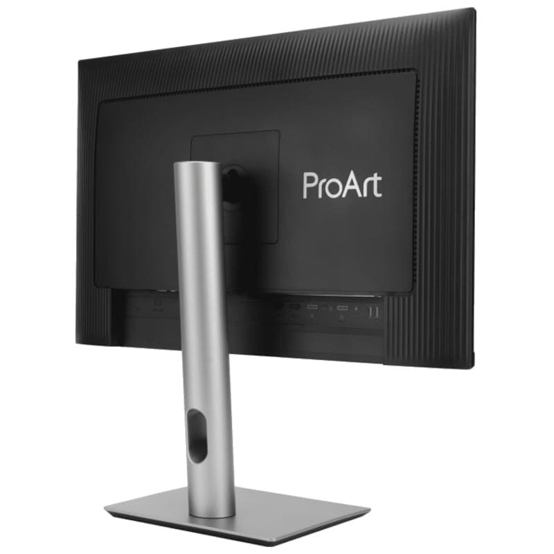 ASUS ProArt PA248CRV 24.1 WUXGA IPS Preto/Prata - Monitor de PC Vista Traseira Lado Direito