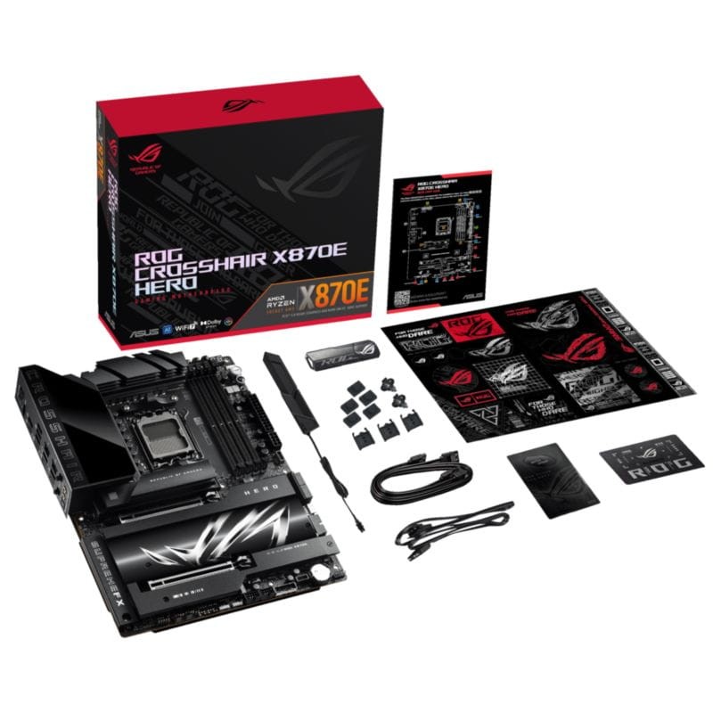 ASUS ROG CROSSHAIR X870E HERO AMD X870E Socket AM5 ATX - Item9