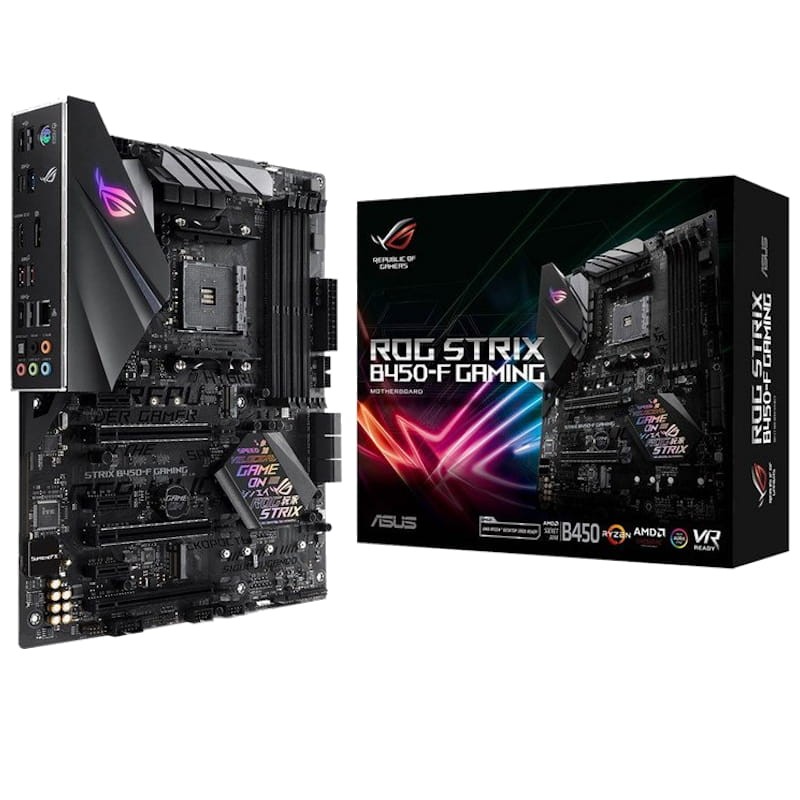 Asus Rog Strix B450 F Gaming Am4 Top Power