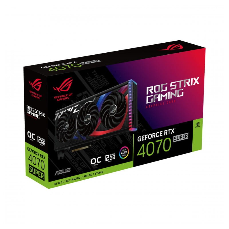 ASUS ROG STRIX RTX4070S SUPER 12 GB GDDR6X - Carte graphique - Ítem11