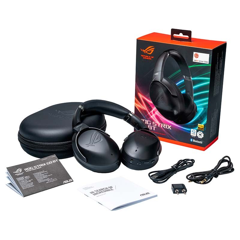 Casque Gaming ASUS ROG Strix Go BT Noir avec micro