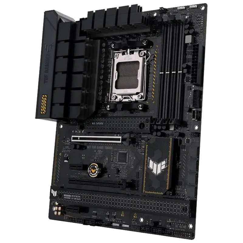 ASUS TUF GAMING B650-PLUS AM5 ATX - Placa base Lateral derecho