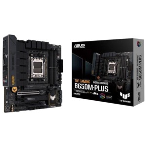 Placa-mãe ASUS TUF GAMING B650M-PLUS AMD B650 AM5 micro ATX
