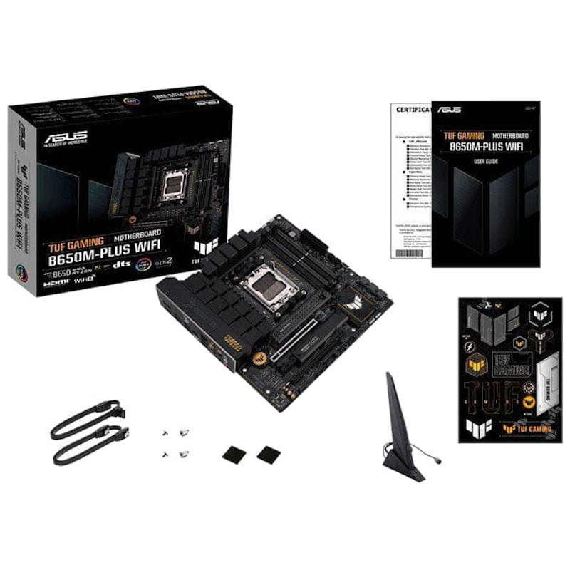 ASUS TUF GAMING B650M-PLUS WI-FI AMD B650 AM5 micro ATX - Placa Base - Ítem9