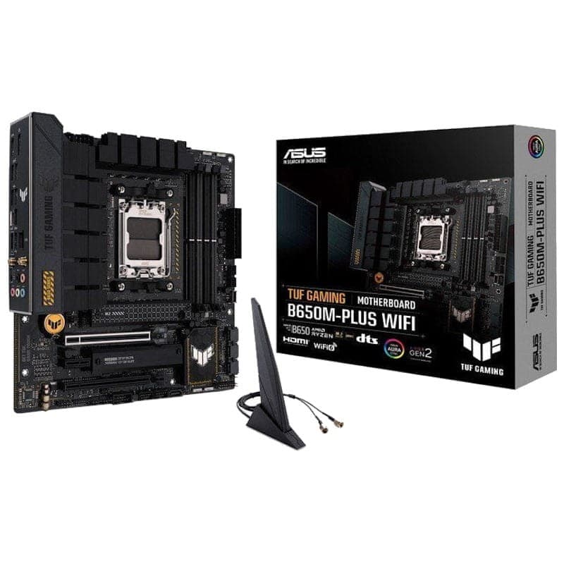 ASUS TUF GAMING B650M-PLUS WI-FI AMD B650 AM5 micro ATX - Placa Base
