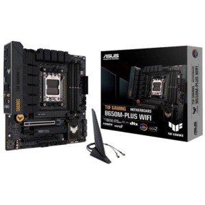 Placa mãe ASUS TUF GAMING B650M-PLUS WI-FI AMD B650 AM5 micro ATX