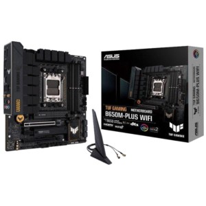 Placa mãe ASUS TUF GAMING B650M-PLUS WI-FI AMD B650 AM5 micro ATX