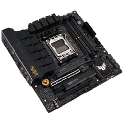 ASUS TUF GAMING B650M-PLUS WI-FI AMD B650 AM5 micro ATX - Placa Base Lateral izquierdo inclinado
