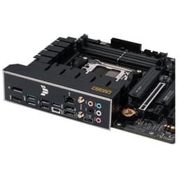 ASUS TUF GAMING B650M-PLUS WI-FI AMD B650 AM5 micro ATX - Placa Base Lateral derecho conectores