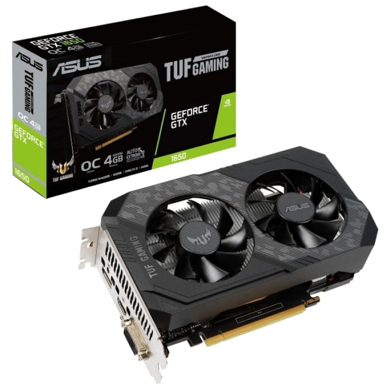 Asus TUF Gaming GeForce GTX 1650 OC Edition 4GB GDDR6 - Ítem