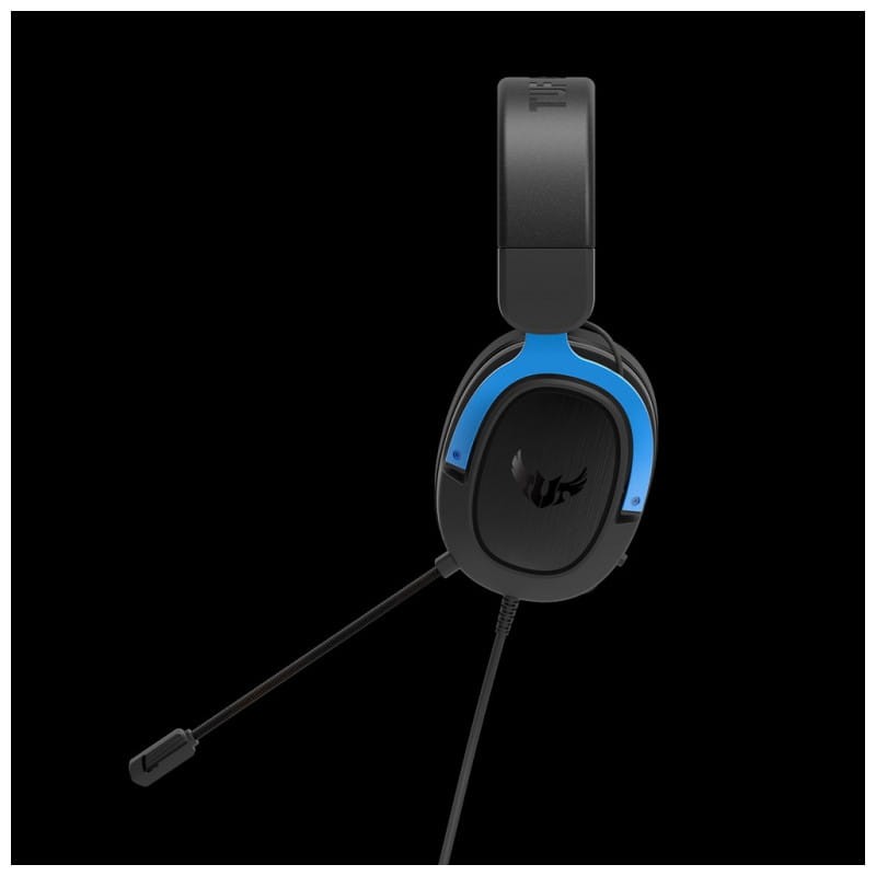ASUS TUF Gaming H3 Negro y Azul - Auriculares Gaming - Ítem1