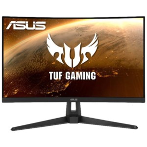 ASUS TUF Gaming VG27VH1B 27 FullHD VA LED Curvo 165 Hz Freesync Premium Monitor Preto