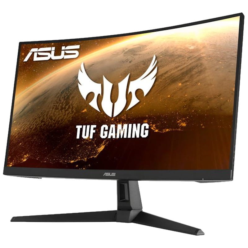 ASUS TUF Gaming VG27VH1B 27 FullHD VA LED Curvo 165 Hz Freesync Premium Monitor Preto - Item1