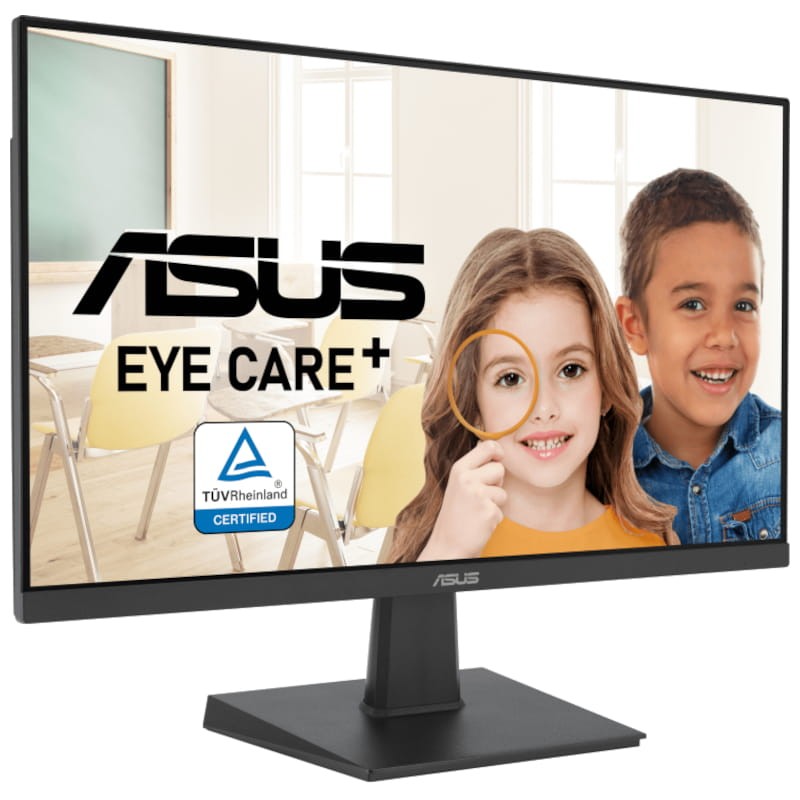 ASUS VA24EHF 23.8 FullHD IPS 100 Hz Preto - Monitor de Computador - Item1