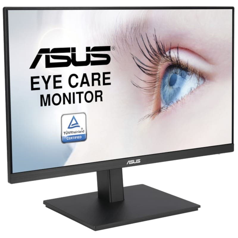 Asus VA24EQSB 23.8 FullHD IPS Negro – Monitor vista frontal lado derecho