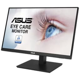 Asus VA24EQSB 23.8 FullHD IPS Negro – Monitor vista frontal lado izquierdo 