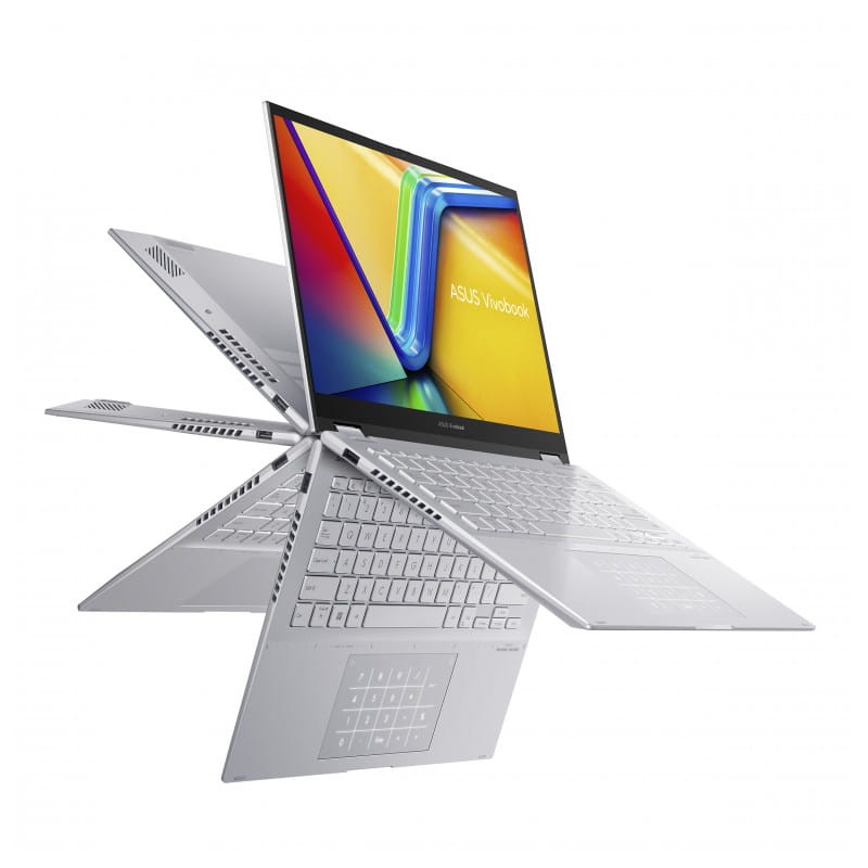 ASUS Vivobook S 14 Flip TP3402VA-LZ273W Intel Core i5-1335U /16GB /512GB /14 Plata Fría - Portátil - Ítem6