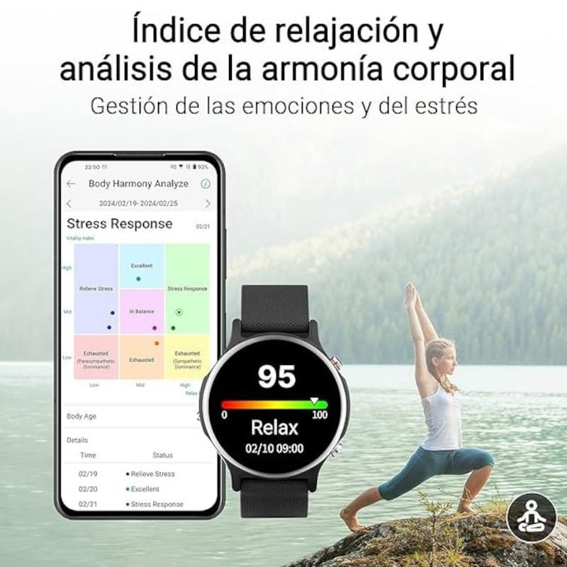 ASUS VivoWatch 6 HC-D06 Preto - Relógio inteligente - Item10