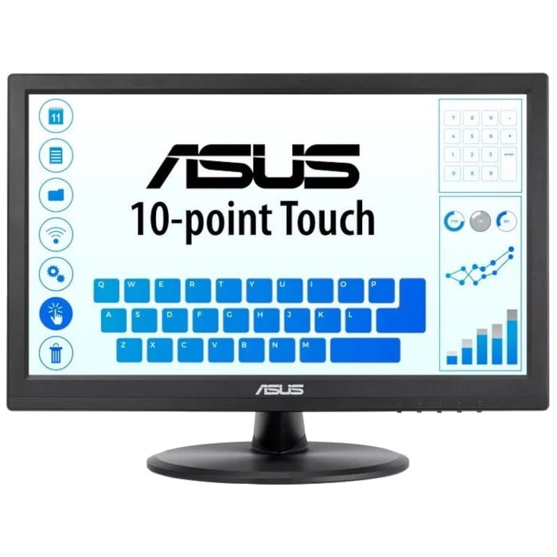 ASUS VT168HR 15.6 WXGA TN Touch Preto - Monitor PC - Item