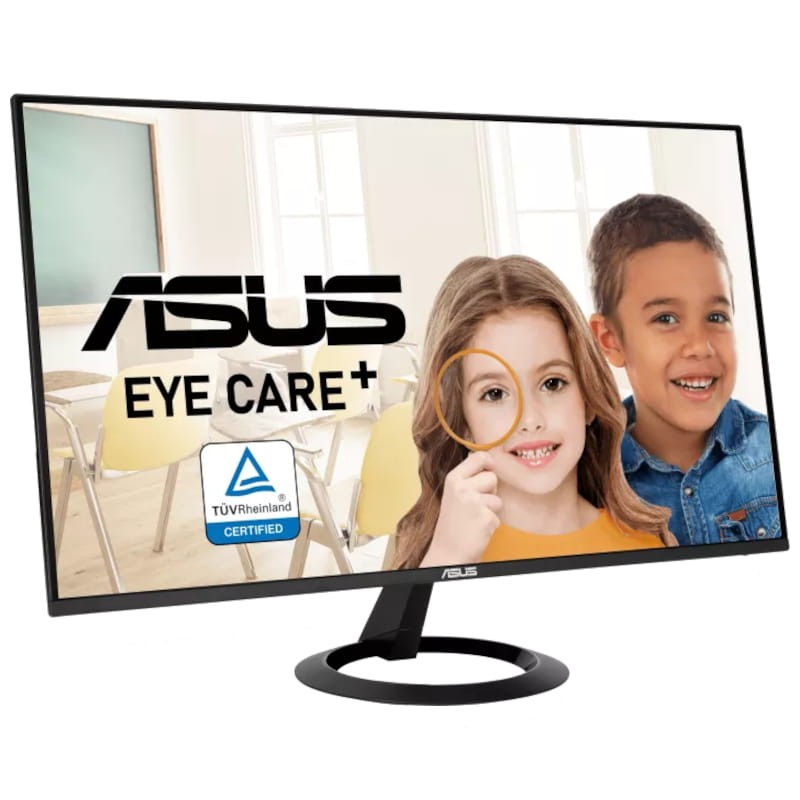 ASUS VZ24EHF 23.8” FullHD IPS 100Hz Preto - Monitor PC - Item1