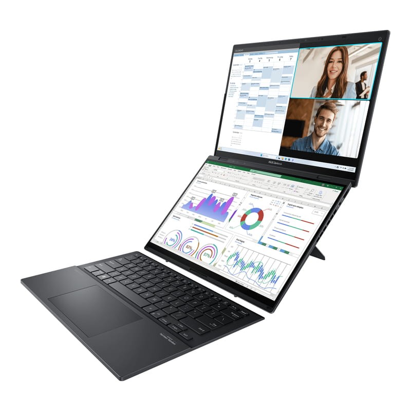 ASUS Zenbook Duo OLED UX8406MA-PZ255W Intel Core Ultra 9 185H/ 32GB/1TB/ 14 / W11 Home Gris Tintero - Portátil - Ítem6