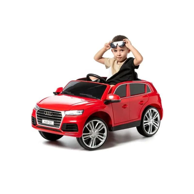 Niño de Audi Q5 12V Rojo - Coche eléctrico para niños