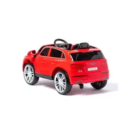 Trasera de Audi Q5 12V Rojo - Coche eléctrico para niños