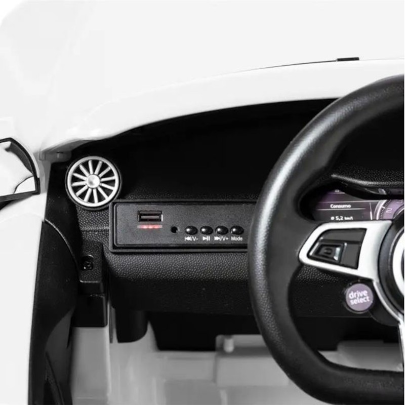 Audi TT Rs Premium Blanco - Coche eléctrico para niños - Ítem9