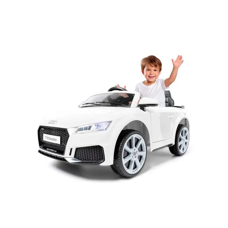 Audi TT Rs Premium Blanco - Coche eléctrico para niños - Ítem1