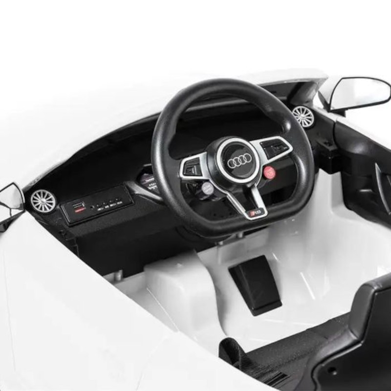 Audi TT Rs Premium Blanco - Coche eléctrico para niños - Ítem7
